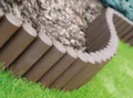 Produktbild: Gartenpalisade Beetumrandung Rasenkante IPAL5  2,70 Meter braun Palisade
