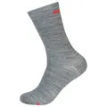 Produktbild: super.natural - All Day Socks 2-Pack - Merinosocken 42-45 | EU 42-45 grau