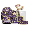 Produktbild: ergobag Schulranzen pack Set (6-tlg., 6-teiliges Set) lila 28 cm x 40 cm x 25 cm