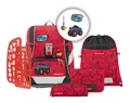 Produktbild: Step by Step 2in1 Plus Schulranzen-Set 6-teilig Monster Truck Rocky rot