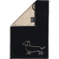 Produktbild: Cawö Handtücher WE LOVE DOGS Companion 6248 - Farbe: Schwarz-Beige - 93 - Gästetuch 30x50 cm 242CA1449
