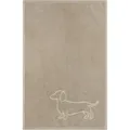 Produktbild: CAWÖ We love Dogs - Companion Gästetuch, 30 x 50 cm Schwarz-Beige 6248-93