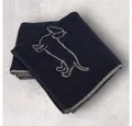 Produktbild: Cawö Home Gästehandtuch Frottiertuchserie We love Dogs Dackelsilhouette, 100% Baumwolle