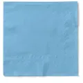 Produktbild: Tissue Serviette Hellblau, 24 x 24 cm, 150 Stück - Mank