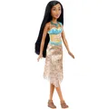 Produktbild: Mattel Disney Prinzessin Pocahontas-Modepuppe mit Accessoires, Spielfigur