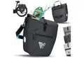 Produktbild: MIVELO Fahrradtasche Gepäckträgertasche wasserdicht inkl. Gurt für Umhängetasche