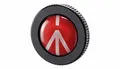 Produktbild: Manfrotto ROUND-PL Schnellwechselplatte für Compact Action Stativhalterung