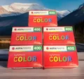 Produktbild: 5x AgfaPhoto Color 400 135-24 35mm Kleinbildfilm Color Farbfilm MHD 10/2026