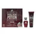 Produktbild: Police Potion For Her Piece Gift Set: EDP 30ml - Body Lotion 100ml For Women