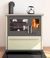 Produktbild: EEK  Küchenofen Holzherd Plamen 850 creme, linke Version - 8 kW