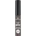 Produktbild: essence cosmetics make me BROW eyebrow gel mascara, Augenbrauen, mit Füllfasern, Nr. 04 Ashy Brows, braun, definierend, gelig, vegan, Mikroplastik Partikel frei, Nanopartikel frei (3,8ml)