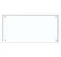 Produktbild: vidaXL Küchenrückwand, Spritzschutz Küche Transparent 80×40 cm Hartglas