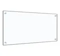 Produktbild: vidaXL Küchenrückwand Küchenrückwand Transparent 80 x 40 cm Hartglas Nieschenverkleidung Spr
