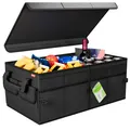Produktbild: ATHLON TOOLS Kofferraum-Organizer XXL, faltbar, stabil, rutschfest, mit Deckel