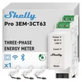 Produktbild: Shelly Pro WLAN LAN 3-Phasen-Energiezähler Bluetooth StromzählerEnergiemessgerät