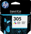 Produktbild: HP 305 Tintenpatrone (Packung, 1-tlg., original, 305 yellow/magenta/cyan, 3YM60AE)