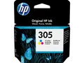 Produktbild: HP 305 Tri-color Original Ink Cartridge (3YM60AE) Tintenpatrone Cyan, Magenta, Gelb