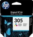 Produktbild: HP 305 Tri-color Tintenpatronen Cyan/Magenta/Gelb (3YM60AE)  Orginal bis 100 s