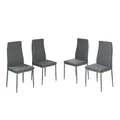 Produktbild: Vicco Esszimmerstuhl Grand, Stuhl, Grau, 42.5 x 48 cm 4er Set