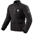Produktbild: Revit Motorradjacke Convergent H2O wasserdichte Motorrad Textiljacke Rückenprotektor vorbereitet,Verbindungsreißverschluss,Ellenbogenp schwarz 2XL