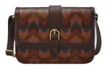 Produktbild: FOSSIL Zoey Flap Crossbody Bag Umhängetasche Tasche Harlow Multi Print