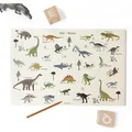 Produktbild: CoverYourDesk Schreibtischunterlage Dinosaurier Weltkarte (21557620)