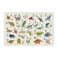 Produktbild: Schreibtischunterlage für Kinder – “Dino ABC“ – aus premium Vinyl (Kunststoff -BPA frei) – 60 x 40 cm – Made in Germany