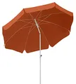 Produktbild: Schneider Sonnenschirm Ibiza, terracotta, 240 cm rund, 681-05, Gestell Stahl, Bespannung Polyester, 2.8 kg