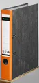 Produktbild: LEITZ Ordner Rückenbreite 5.2 cm DIN A4 Karton orange marmoriert 1050-50-45