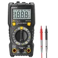 Produktbild: PCWork Multimeter Digital Einsteiger PCW01A, Digital Multimeter, Großes Display 2000 Counts, CAT III 600V, Strommessgerät, Spannungsmessgerät, Durchgangsprüfer,KFZ Multimeter, Stromprüfer