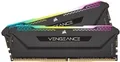 Produktbild: Corsair Vengeance RGB PRO SL 16GB UDIMM 2x8GB Kit DDR4-3200 CL16-20-20-38 - CMH16GX4M2E3200C16 schwarz