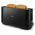 Produktbild: 1 Toaster Mit Langem Schlitz 1030w Schwarz Philips Hd2590/90
