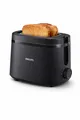 Produktbild: Philips Langschlitz Toaster ohne Brötchenaufsatz Schwarz HD2590
