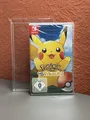 Produktbild: Pokémon: Let's Go, Pikachu! Neu-OVP-Sealed + Schutzcase  (Switch, 2019)