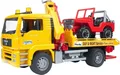 Produktbild: Bruder MAN TGA Breakdown truck with cross country vehicle, 4 Jahr(e), ABS Synthetik, Mehrfarbig