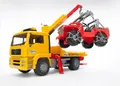Produktbild: MAN TGA Pannenhilfe mit Jeep BRUDER 02750 Profiserie 1:16