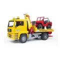 Produktbild: Bruder MAN TGA Abschlepp-LKW mit Geländewagen