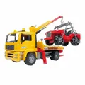 Produktbild: bruder - 02750 - Abschlepp-LKW MAN TGA und Geländewagen 4+ Jahre