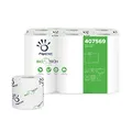 Produktbild: Papernet Bio Tech - Toilettenpapier (407569s), 1 Packung mit 12 Rollen aus selbstauflösendem Toilettenpapier, bekämpft auf natürliche Weise krankheitserregende Bakterien, 2 Lagen, 250 Blatt
