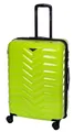 Produktbild: Große Hartschalentrolley Koffer V Grün Limette Rollenkoffer 75cm Cavalet Bowatex