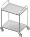 Produktbild: Servierwagen mit zwei Böden, 800x500x950 mm, verschweißt