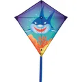 Produktbild: Kinderdrachen HQ Eddy Sharky 100100 Blau 68 x 68 cm + 200 cm staart