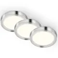 Produktbild: Telefunken LED Unterbauleuchte Aluminium Ø6cm 3 x 1,8W warmweiß 3000K Schalter