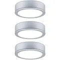 Produktbild: LED Unterschrankleuchte Pukk 3x3,5W 65mm 3x210lm 230V rund Chrom matt - 93092