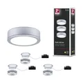 Produktbild: LED Unterschrankleuchte Pukk 3x3,5W 65 mm 3x210lm 230V rund Chrom matt