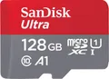 Produktbild: SanDisk Ultra microSDXC Speicherkarte 128GB + SD Adapter