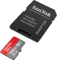 Produktbild: SanDisk 128 GB Ultra microSDXC 140MB/s+SD Adapter Extended Capacity SD MicroSDHC (SDSQUAB-128G-GN6MA)