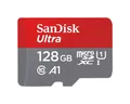 Produktbild: Sandisk Ultra Speicherkarte (128 GB, 140 MB/s Lesegeschwindigkeit, inklusive SD-Adapter)