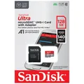 Produktbild: kQ SanDisk 128 GB Ultra microSDXC 140 MB/s Speicherkarte SDSQUAB-128G-GN6MA