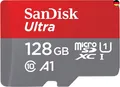 Produktbild: SanDisk Ultra Android microSDXC UHS-I Speicherkarte 128 GB + Adapter (Für